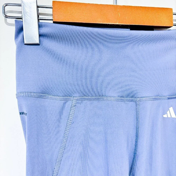 Adidas Optime Stash  Pocket High-Waisted 7/8 Leggings - Picture 3 of 6